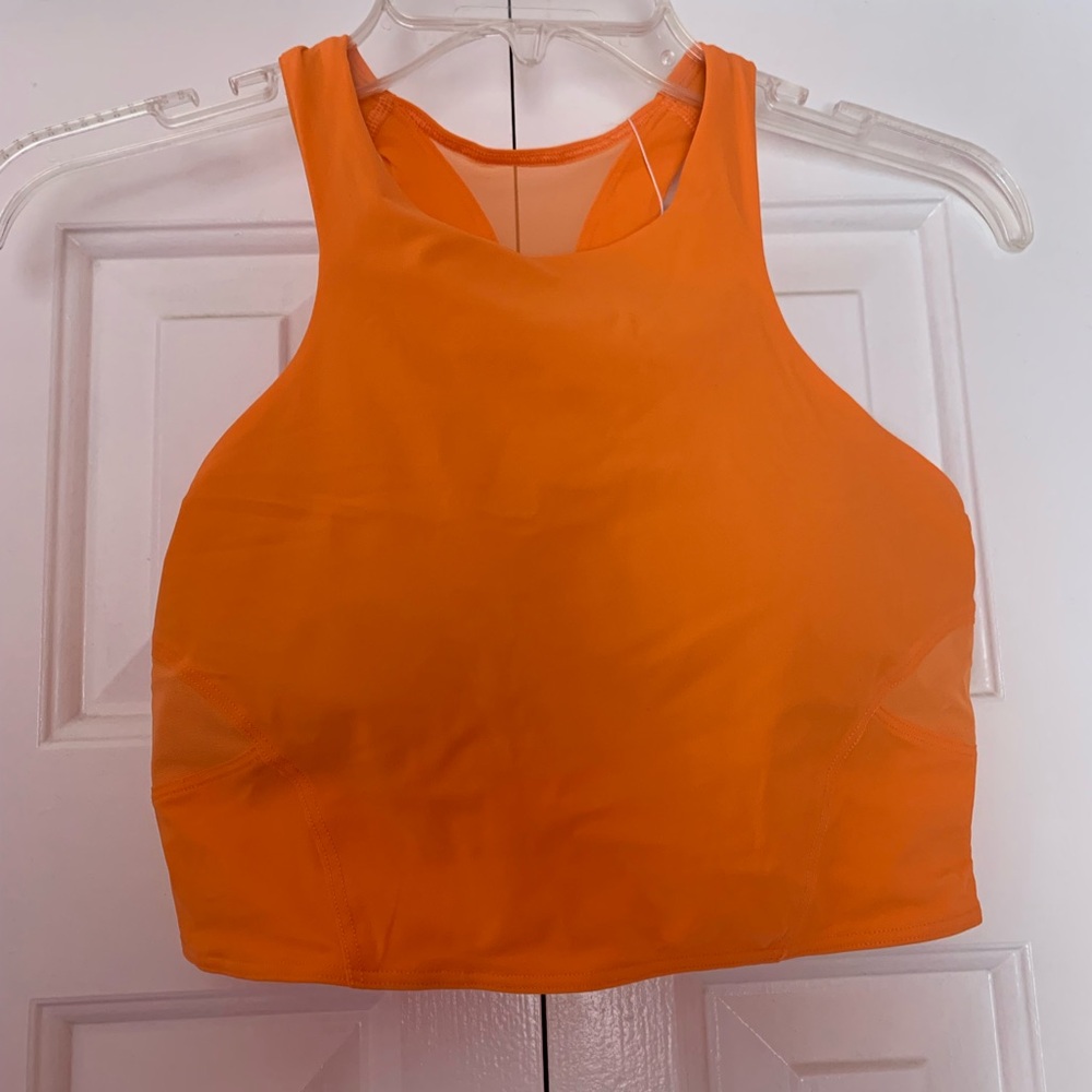 Lululemon Athletica Bright Orange Tank Top